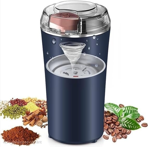 Coffee Grinder for Home, Manual Coffee Bean Grinder for Fresh Ground Coffee, Spice and Dry Ingredient Grinding, Compact Kitchen Grinder for Coffee Preparation